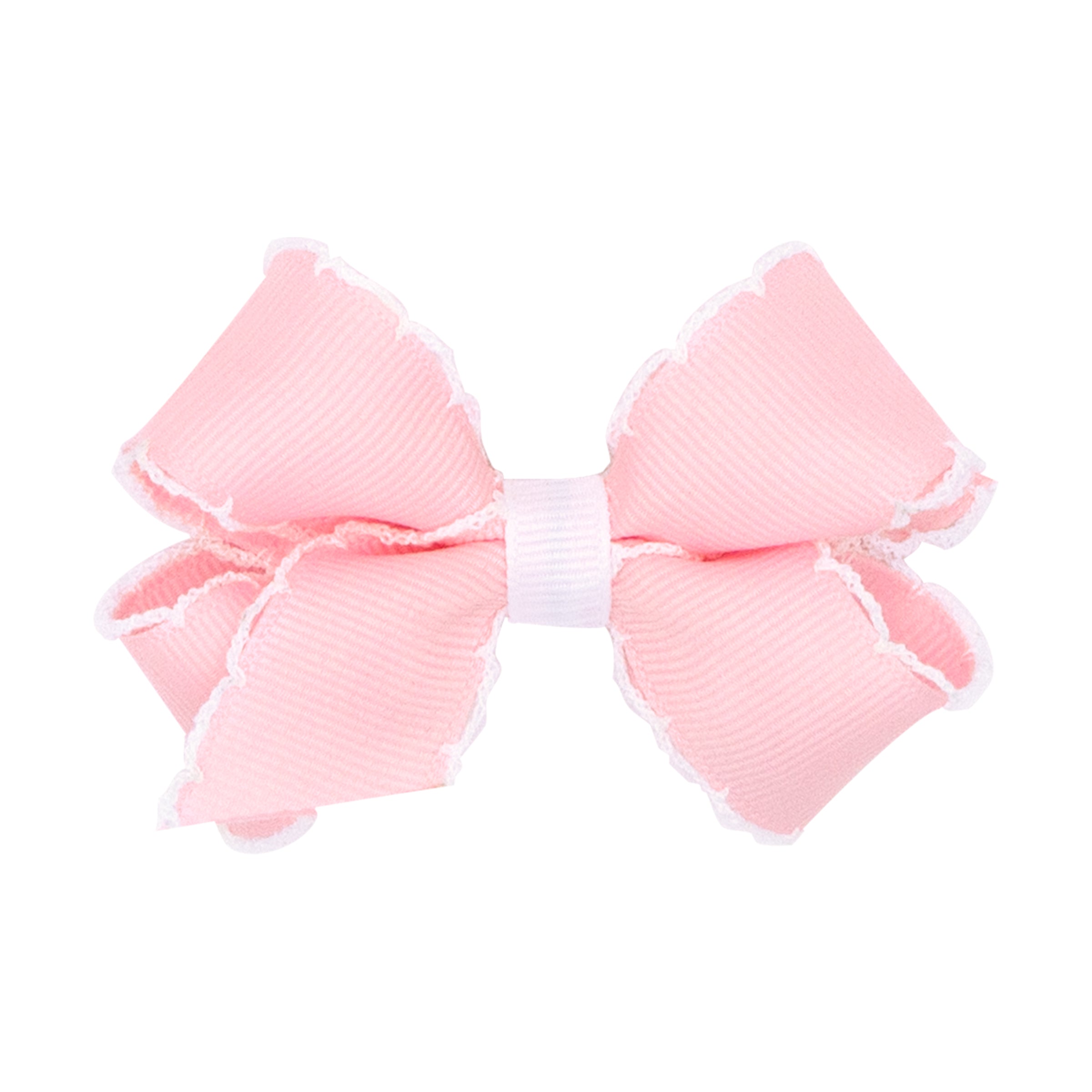 Wee Ones Moonstitch Grosgrain Hair Bow