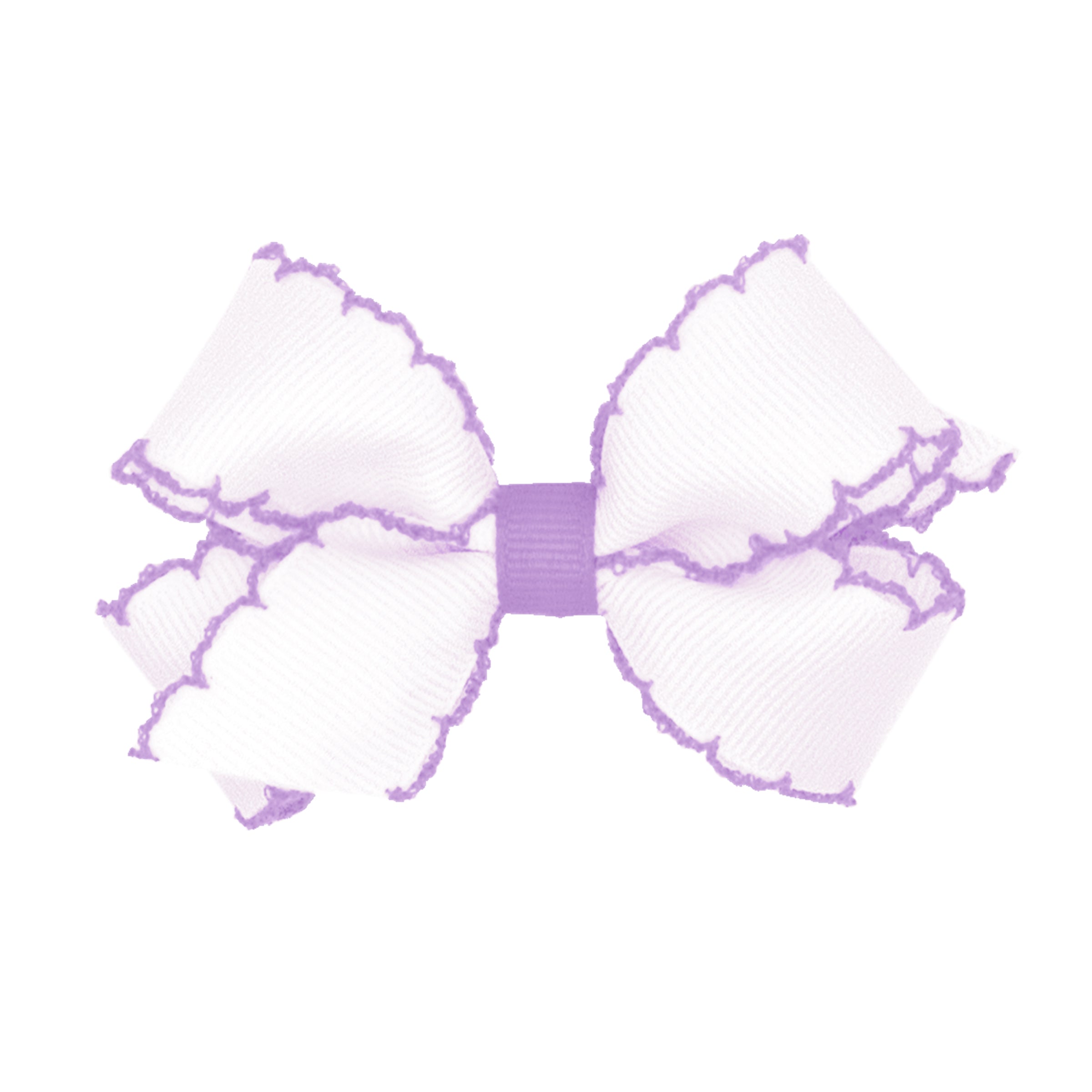 Wee Ones Moonstitch Grosgrain Hair Bow