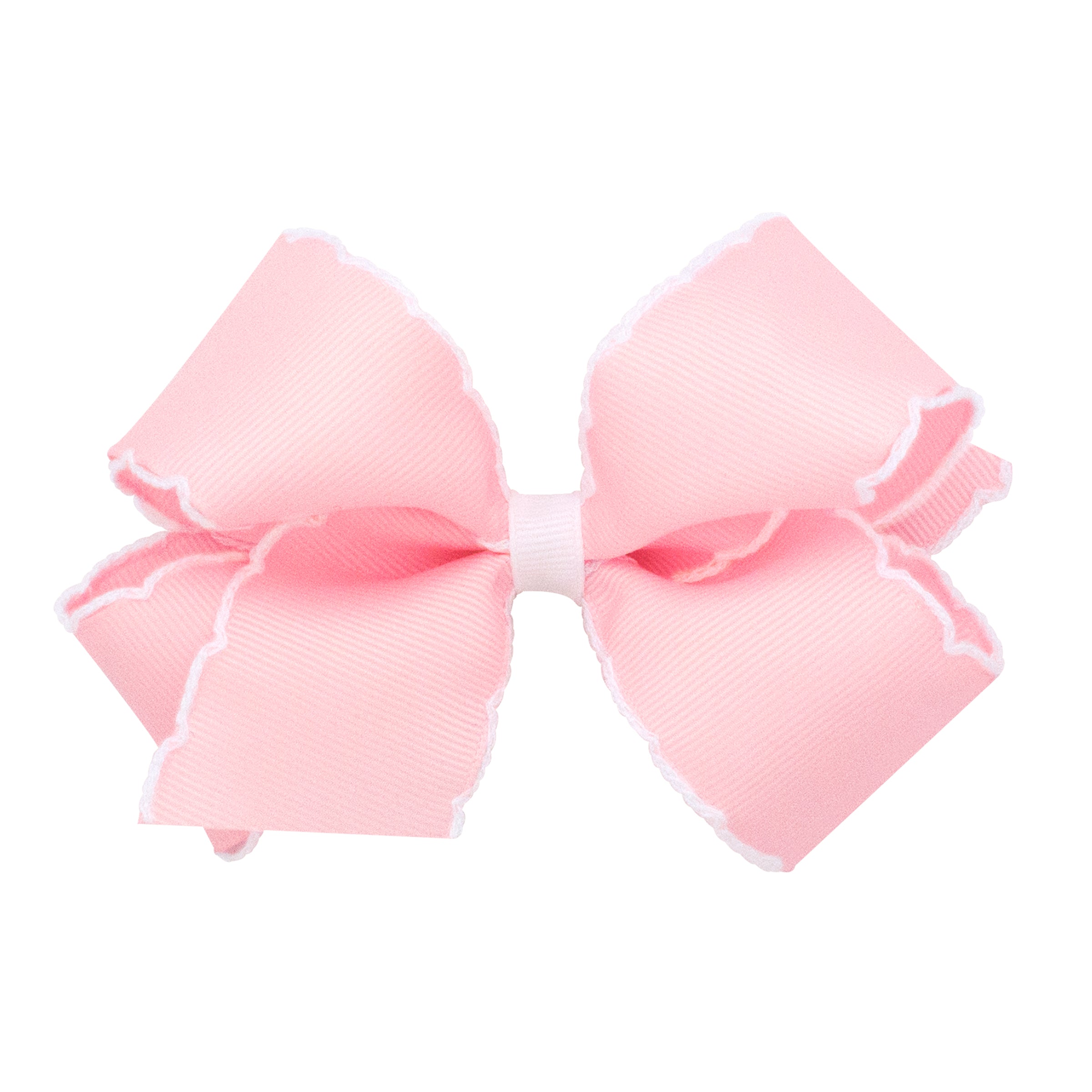 Wee Ones Moonstitch Grosgrain Hair Bow