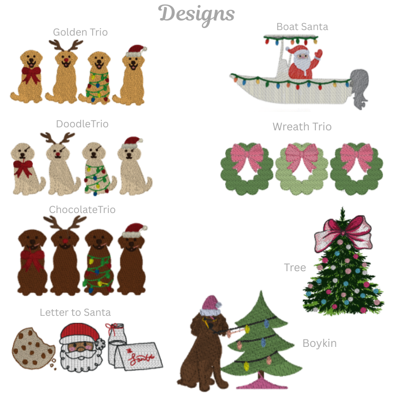 Embroidered Boys Christmas Sweatshirt