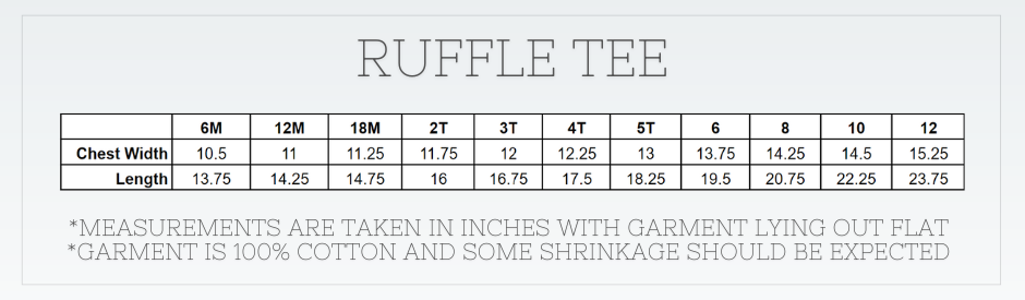 Girls Embroidered Valentines Long Sleeve Ruffle Top